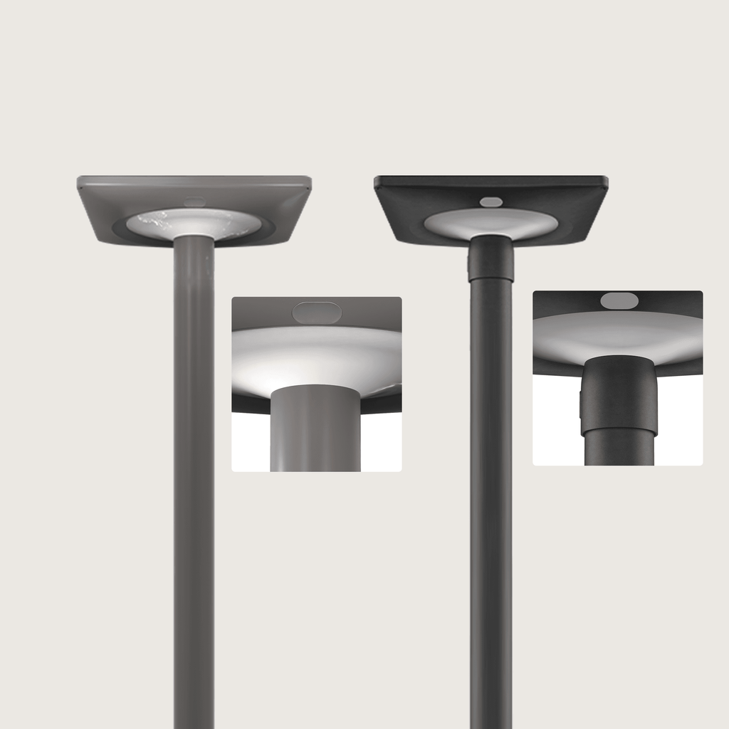 FL-DGD-KM2 All-in-One Integrated Solar Garden Light Column Mount Outdoor