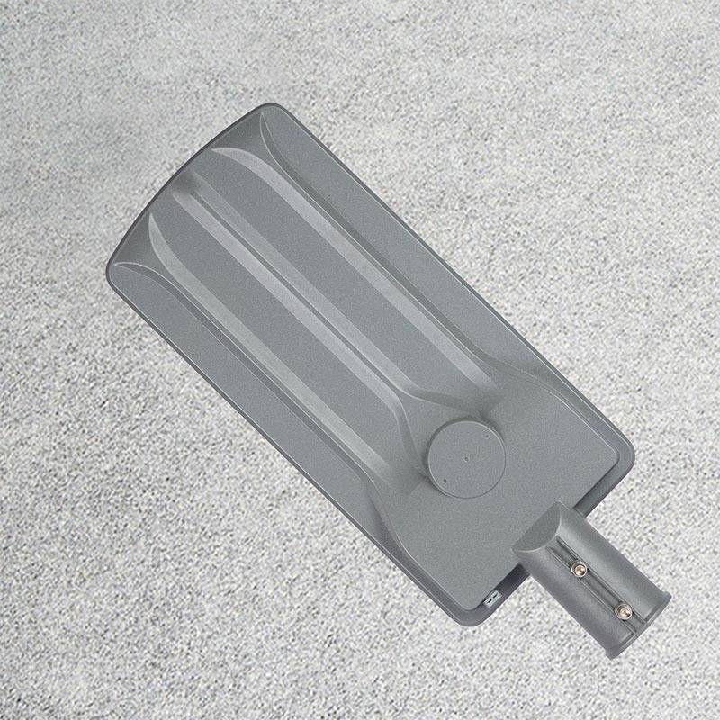 CL6 LED Street Light aluminum die-cast housing back view with pole mount bracket
