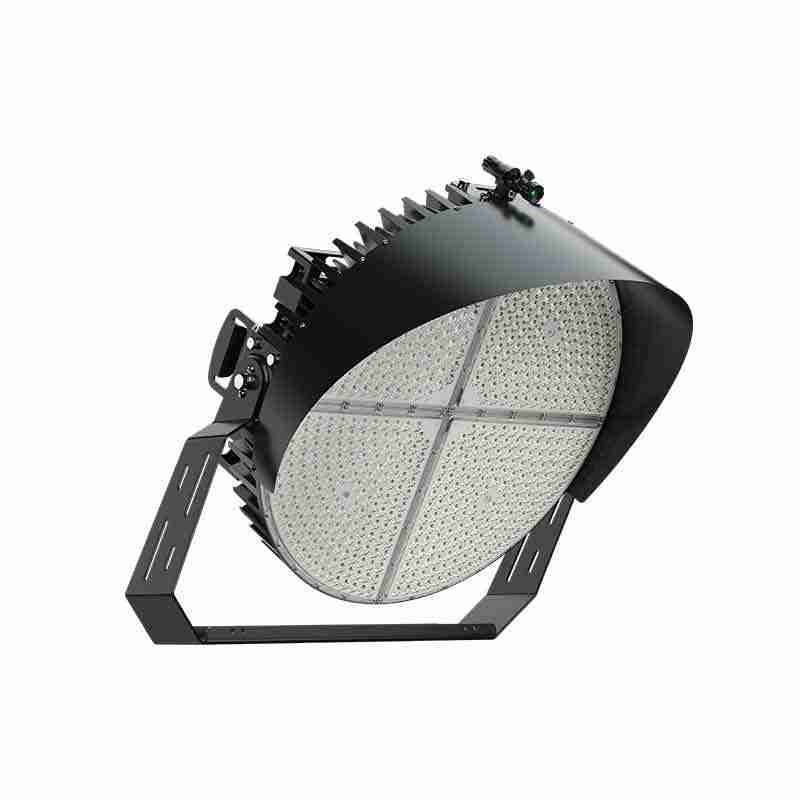 1000W high-performance stadium light; high-angle view