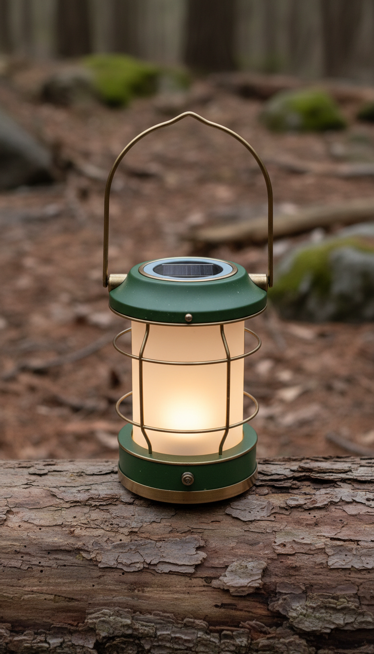 Beacon Lantern With Solar Recharge