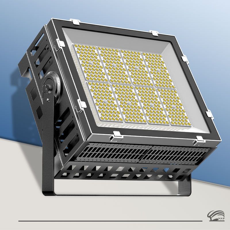 LED Tower Crane Light GF5 300W-1000W High Power Flood Light with Multi-Array LED Chip and Heavy-Duty Aluminum Housing for Wide-Area Illumination